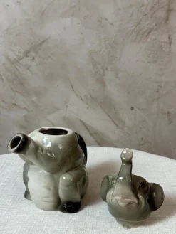 Sale Pamono Porcelain Elephant Teapot, 1950s