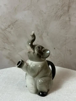 Sale Pamono Porcelain Elephant Teapot, 1950s