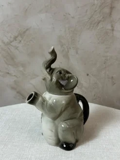 Sale Pamono Porcelain Elephant Teapot, 1950s