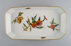 Best Pamono Porcelain Evesham Serving Dishes from Royal Worcester, England, 1960s, Set of 2