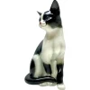 Pamono Porcelain Figurine Depicting Cat, 1960s> Fireplaces And Mantels