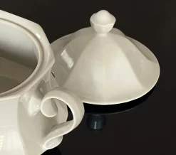Pamono Porcelain Fish Service with Soup Tureen and Bowl by Winterling Marktleuthen, Bavaria, Germany, 1970s, Set of 15><noscript><img width=