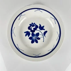 Pamono Porcelain Fontainebleau Salad Bowl from Gien, 1920s