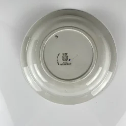 Pamono Porcelain Fontainebleau Salad Bowl from Gien, 1920s