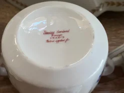 Pamono Porcelain Limoges Cream Pots by Théodore Haviland, 1900, Set of 6><noscript><img width=