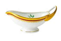 Clearance Pamono Porcelain Plates and Sauce Boat Fish Decoration from Limoges, 1980s, Set of 13