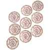 Pamono Porcelain Plates by Theodore Haviland, Set of 9> Dinner Plates & Bowls
