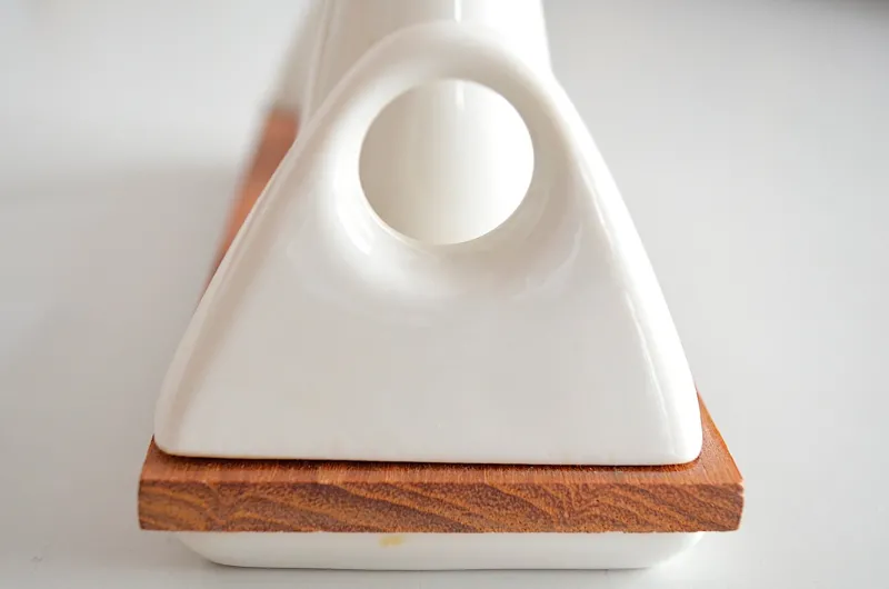 Pamono Porcelain Salt & Pepper Set by Peter Müller for Sgarfo Modern, 1960s> Salt & Pepper Shakers