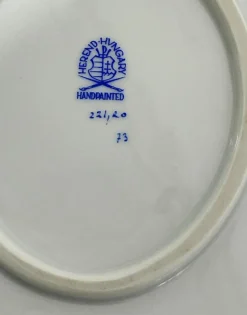 Pamono Porcelain Serving Set with Rothschild Pattern from Herend, Set of 9><noscript><img width=