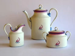 Best Pamono Porcelain Set by Gio Ponti for Richard Ginori, 1930s, Set of 3