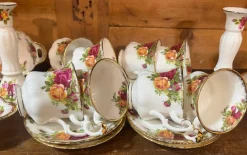Pamono Porcelain Set by Royal Albert, 1960s, Set of 36><noscript><img width=