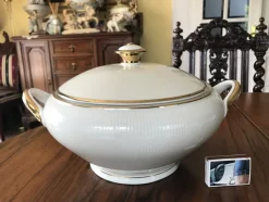 Pamono Porcelain Soup Toureen from Schumann Bavaria, 1940s