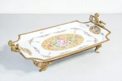 Discount Pamono Porcelain Stand from Vieux Limoges