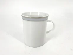 Pamono Porcelain Tableware Service Friedrichstrasse 4042 with Platinum Rim by Hans Theo Baumann for Rosenthal, Germany, 1970, Set of 40><noscript><img width=