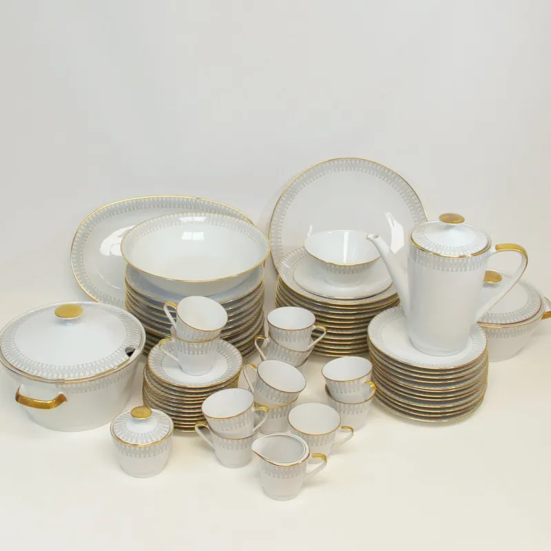 New Pamono Porcelain Tableware Set, 1950s, Set of 69