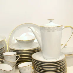 New Pamono Porcelain Tableware Set, 1950s, Set of 69