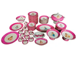 Best Pamono Porcelain Tableware with Napoleon Pirkenhammer, 1880, Set of 82