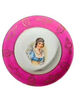 Best Pamono Porcelain Tableware with Napoleon Pirkenhammer, 1880, Set of 82