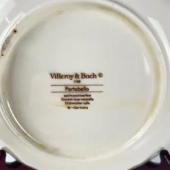 Hot Pamono Portobello Soup Plates from Villeroy & Boch, 1960s, Set of 4