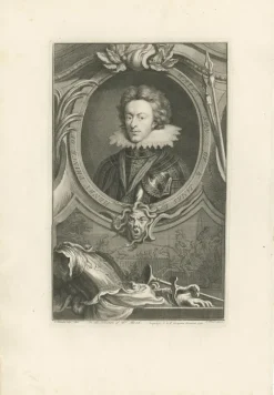 Pamono Portrait of Henry Frederick, Prince of Wales, 1750, Print> Posters