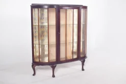Pamono Portuguese Glass Front Display Cabinet, 1890s><noscript><img width=