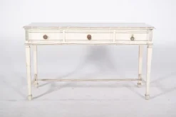 Sale Pamono Portuguese White Painted Console, 1890s