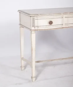 Sale Pamono Portuguese White Painted Console, 1890s