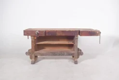 Sale Pamono Portuguese Woodworkers Workbench, 1950s