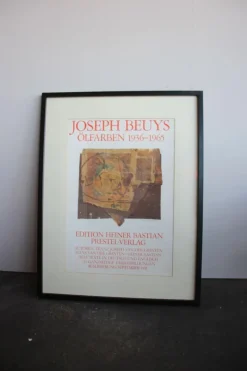 Pamono Poster by Joseph Beuys for Prestel-Verlag, 1979> Minimalist