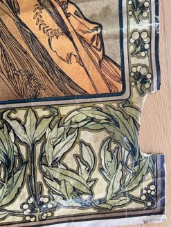 Sale Pamono Posters after Alphonse Mucha from Athena Reproductions Ltd. London, 1973, Set of 3