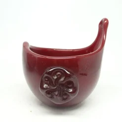 Pamono Postmoder Salt Holder attributed to Wolomin Glassworks attributed to Jerzy Słuczan-Orkusz, Poland, 1970s> Salt & Pepper Shakers