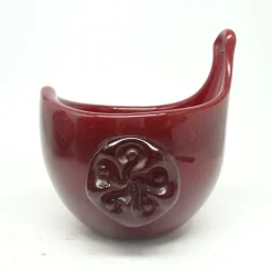 Pamono Postmoder Salt Holder attributed to Wolomin Glassworks attributed to Jerzy Słuczan-Orkusz, Poland, 1970s><noscript><img width=