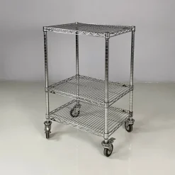 Pamono Postmodern American Steel Cart, 2000s> Serving Bar Carts & Trolleys