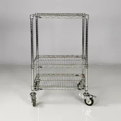 Pamono Postmodern American Steel Cart, 2000s> Serving Bar Carts & Trolleys