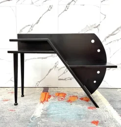 Pamono Postmodern Bench with Coffee Table and Magazine Holder attributed to Paul Pallucco, 1980s> Benches