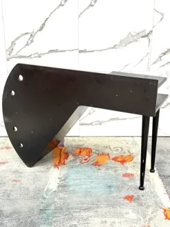 Pamono Postmodern Bench with Coffee Table and Magazine Holder attributed to Paul Pallucco, 1980s><noscript><img width=