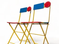Pamono Postmodern Bistro Chair by Denis Balland for Fermob, France, 1985> Garden Seating