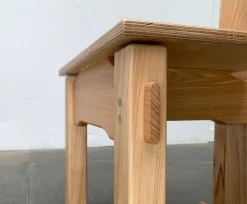 New Pamono Postmodern Brutalist Wooden Children Chair, 1990s