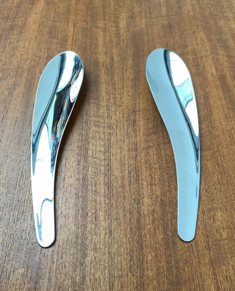 Pamono Postmodern Cutlery Salad Spoons from Conran, 1990s, Set of 2> Cutlery & Serving Utensils