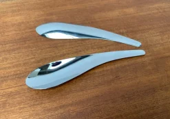 Pamono Postmodern Cutlery Salad Spoons from Conran, 1990s, Set of 2><noscript><img width=