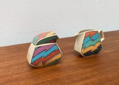 Pamono Postmodern Flash One Series Milk and Sugar Pot by Dorothy Hafner for Rosenthal, 1980s, Set of 2