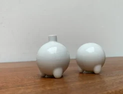 Sale Pamono Postmodern German Ceramic Fantasia Series Salt and Pepper Shaker by Matteo Thun for Arzberg, 1980s, Set of 2
