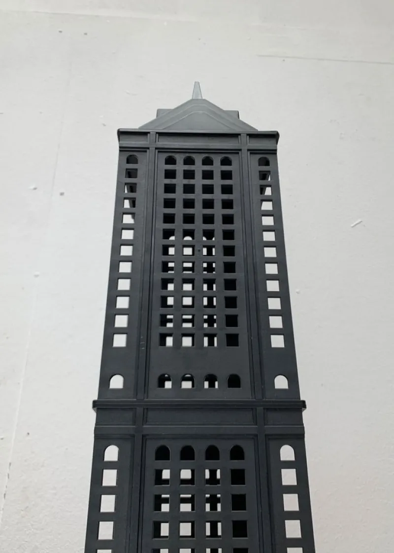Pamono Postmodern German Manhattan Tower 52nd Street Cd Rack from Koziol, 1990s> Pedestals And Columns