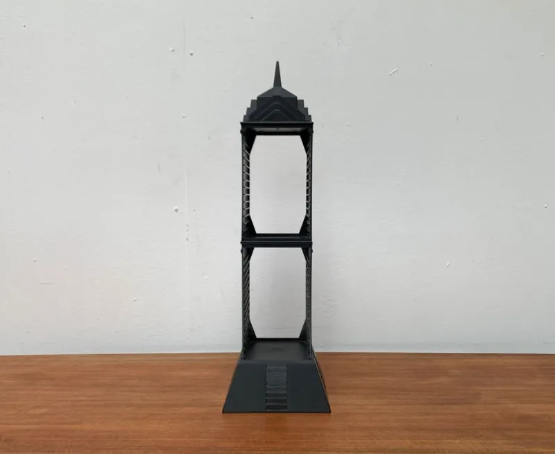 Pamono Postmodern German Manhattan Tower 52nd Street Cd Rack from Koziol, 1990s> Pedestals And Columns