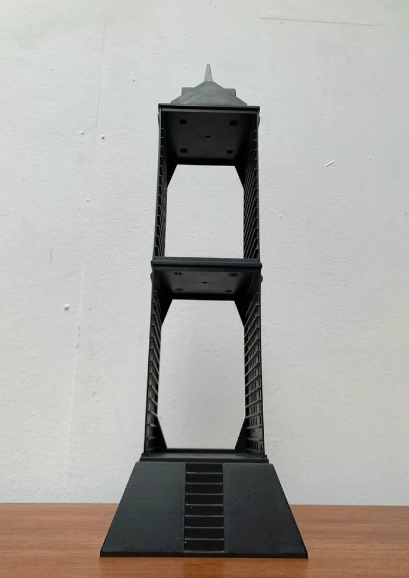 Pamono Postmodern German Manhattan Tower 52nd Street Cd Rack from Koziol, 1990s> Pedestals And Columns