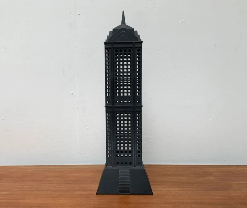 Pamono Postmodern German Manhattan Tower 52nd Street Cd Rack from Koziol, 1990s> Pedestals And Columns
