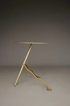Pamono Postmodern Industrial Metal Garden Table, 1980s> Garden Tables