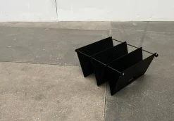 Online Pamono Postmodern Italian Metal Magazine Rack Holder, 1980s