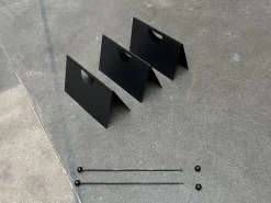 Online Pamono Postmodern Italian Metal Magazine Rack Holder, 1980s