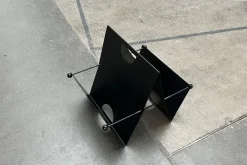 Online Pamono Postmodern Italian Metal Magazine Rack Holder, 1980s
